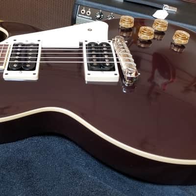 used Epiphone Jeff Beck 1954 Les Paul Standard in Oxblood, Very Good Condition with OHSC! image 12