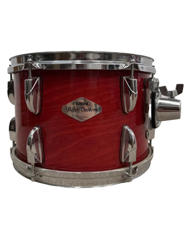 Yamaha Beech Custom Tom 1990s - Acoustic Drum - Cherry - Fair image 1