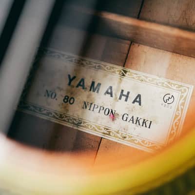 1975 Yamaha No.80 – Made in Japan | Solid Top | Vintage Classical Tone image 3