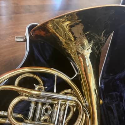 C. G. Conn 6D Double French horn. Made in USA image 10