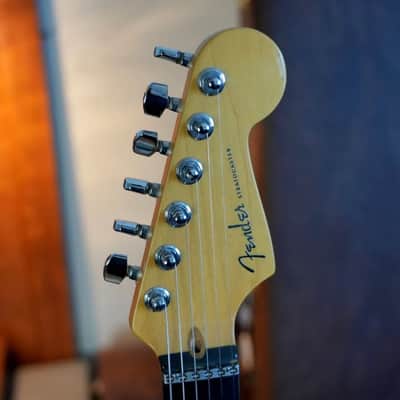 Immagine Fender American Deluxe Stratocaster QMT HSS Electric Guitar - 7