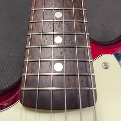 Fender Jaguar Left Handed JG66 -MIJ Japan made- Candy Apple Red image 5