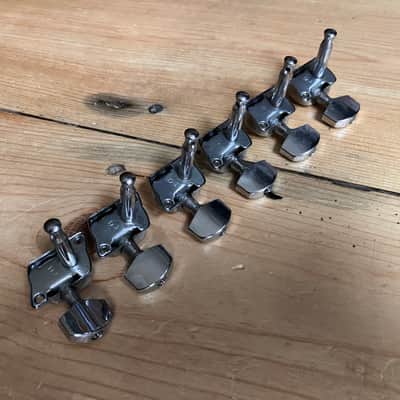 Yamaha Pacifica 012 Chrome Guitar Machine Heads Tuners 6 - in - line image 5