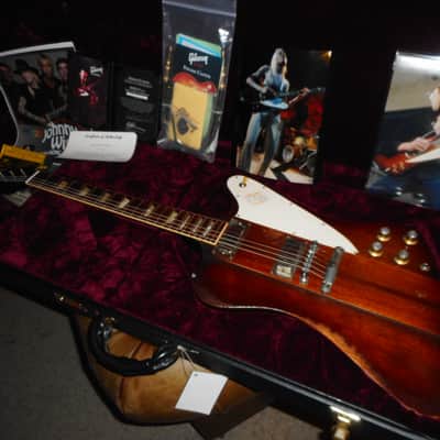 Gibson Custom Shop Johnny Winter Signature 1963 Firebird V Tom Murphy Aged Vintage Sunburst 2008 image 2