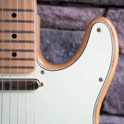 Fender American Deluxe Professional Telecaster Ash with Maple Fretboard 2011 - 2016 - Natural Blonde W/Gold Hardware image 8