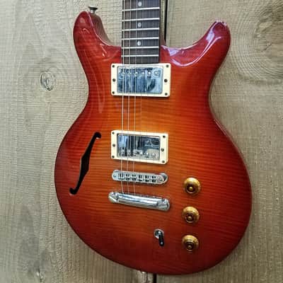 Hamer USA 2001 Artist GATASO Flame Maple '59 Burst Semi-Hollow w/ OHSC image 3