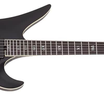 Schecter Avenger FR SLS Elite Evil Twin - Satin Black (1369) image 2