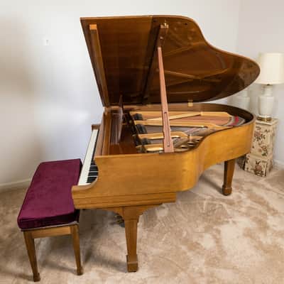 Steinway & Sons Model S Grand Piano – 5’1” Mahogany image 2