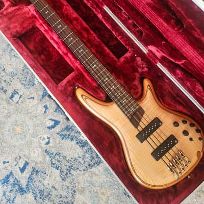Ibanez SR1405E Premium Soundgear w/case nordstrand pickups 5 string bass image 1
