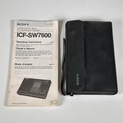 Sony ICF-SW7600 Portable Short Wave Radio image 2