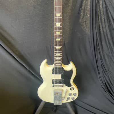 Gibson Les Paul (SG) Standard with Sideways Vibrola 1961 - 1962 - Cherry image 1