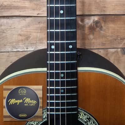 Ovation Balladeer 1111-4 natural. Solid spruce top, no electronics. 1975 image 5