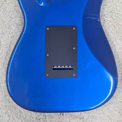 Mint Fender American Ultra II Stratocaster Guitar Ebony Fretboard, Noble Blue w/Case image 9