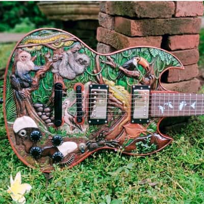 Javara Gibson SG 2022 Hand Carved & Custom image 2