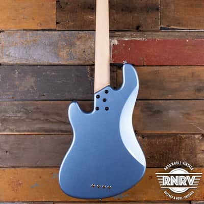 Lakland Skyline Darryl Jones 4, Rosewood, Lake Placid Blue B Stock image 4