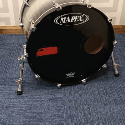 Mapex Saturn 22″ x 20″ Bass Drum In Galaxy Burst Glitter image 2