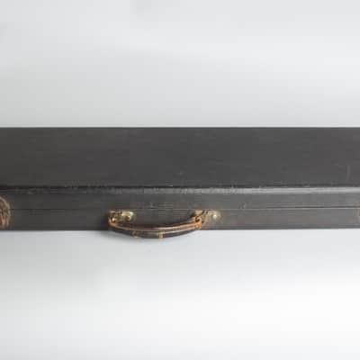 Audiovox 7-String Lap Steel Electric Guitar, c. 1935, ser. #2369, original black hard shell case. image 8