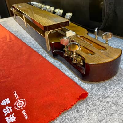 Taisho Goto - Nagoya harp.  Keyed lap steel like Japanese instrument with soft image 17
