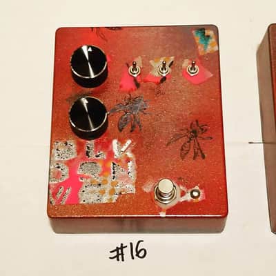 Jext Telez Black Drone Wasp Series Two Hand Painted by Johnny LZR 2018 Fuzz Pedal Bild 5