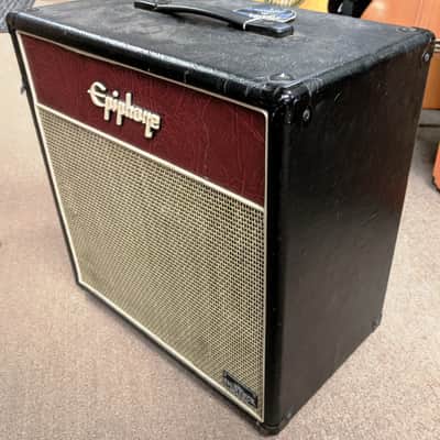 Epiphone Valve Junior 1x12 Extension Cab, 16 Ohms, Eminence Lady Luck, Retro Look image 4