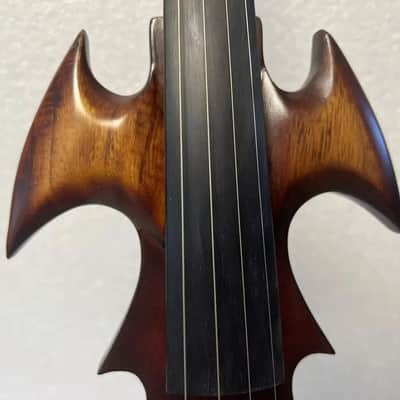 SONG Electric Violin 4/4 size 2025- Brown Oil New Violin,Hand Made,Good sound, Free case bow cable image 4