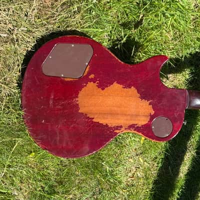 1982 Gibson Les Paul Deluxe - Wine Red image 2