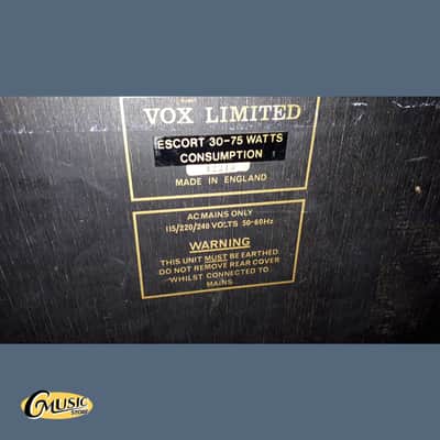 Vox Escort 30 Lead amp (Limited Edition) RARE 70's Vintage Guitar Amplifier - Made in England image 6