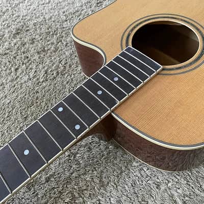 Caraya 12 String Spruce Mahogany Body Acoustic Guitar, Rosewood Fingerboard Neck image 6