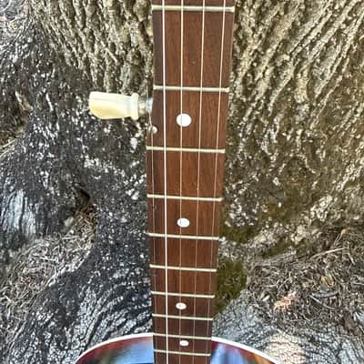 Vintage Kay 5 String 1960’s Banjo with Resonator/Case image 3