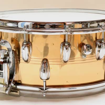 Slingerland 6.5x14 "Two-to-One", Copper Over Brass Snare Drum, 1979-1982 / INSPECTED & TESTED image 5