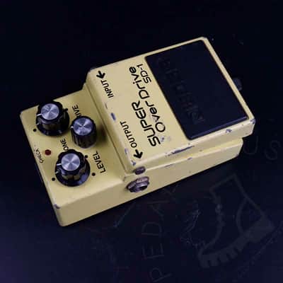 Boss SD-1 Super OverDrive (Black Label) 1981 - 1988 Made in Japan image 4