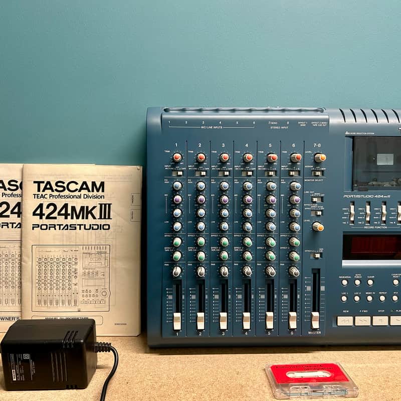 1990s TASCAM 424 MK III Portastudio Gray