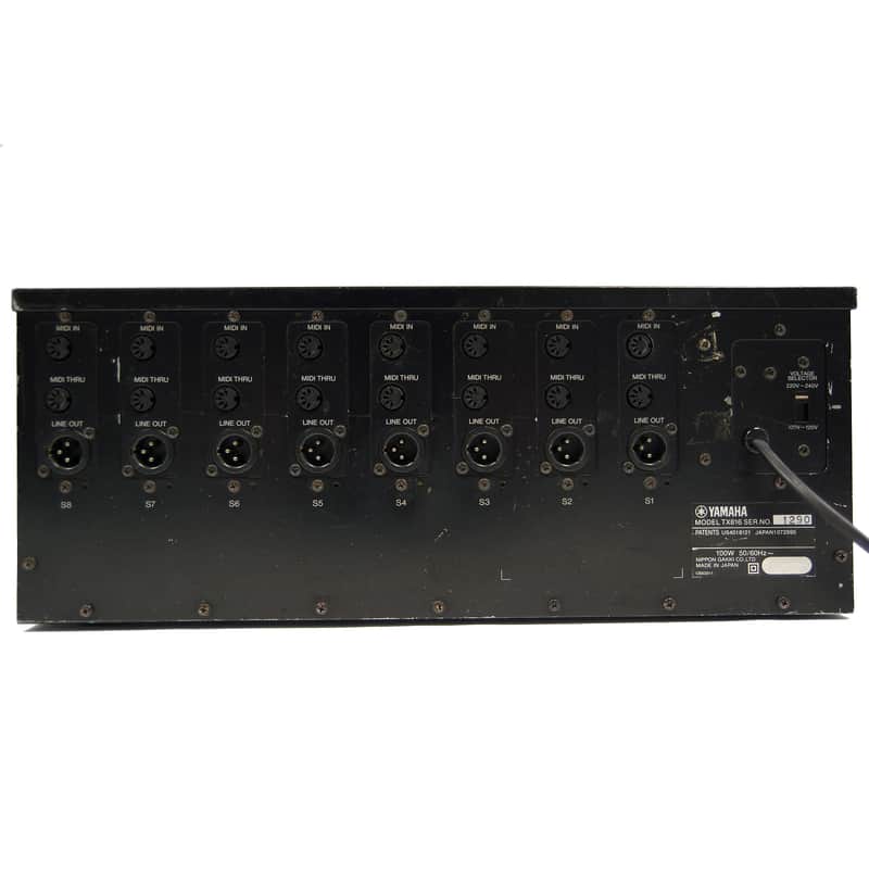 Yamaha TX816 8-Module FM Synthesizer 1984 image 2