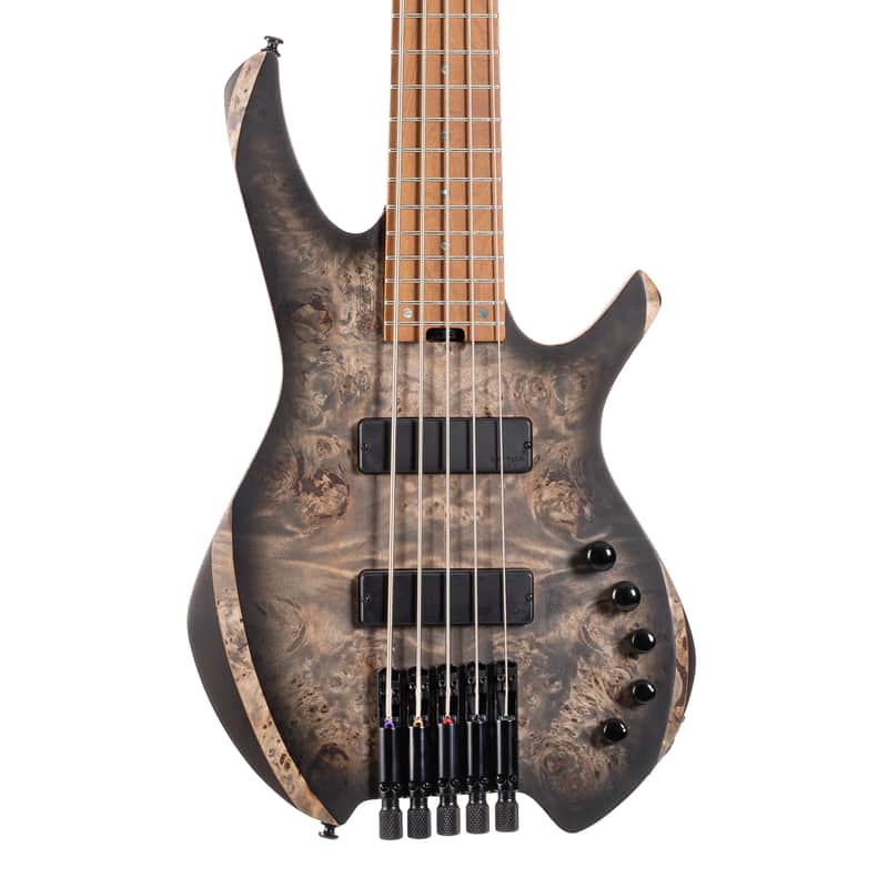Cort Space 5 5-String Bass Guitar - Star Dust Black image 1