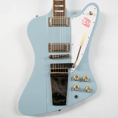 Epiphone 1963 Firebird V Electric Guitar - Frost Blue image 1