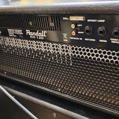 Randall KH120RHS Kirk Hammett Signature 2-Channel 120-Watt Guitar Head 2010s - Black image 3