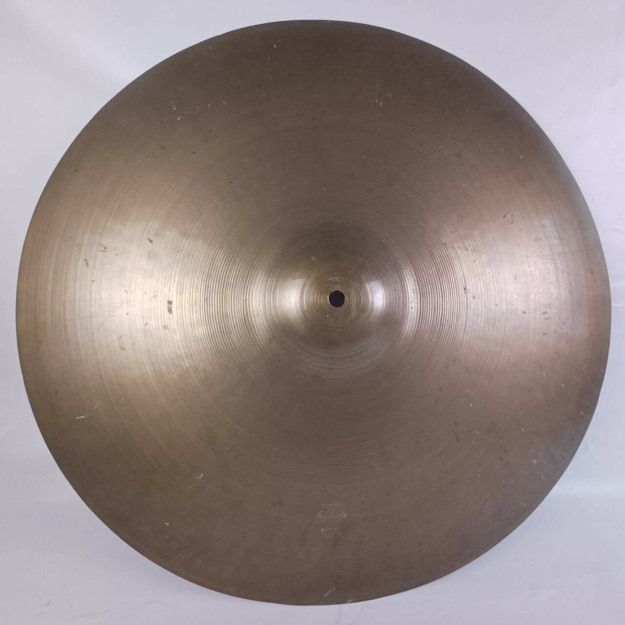 Zildjian Trans Stamp 20"1617g PAPER-THIN Crash/Ride Cymbal Avedis B20 Vintage50s — main photograph