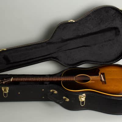 Gibson J-45 Flat Top Acoustic Guitar (1956), ser. #V8669-8 (FON), black tolex hard shell case. image 10