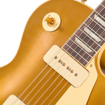 NEW! Gibson Custom 1956 Les Paul Standard Reissue Electric Guitar - All Gold, Light Aged 2026 Limited Edition Collection - Authorized Dealer - Pre-Order image 7