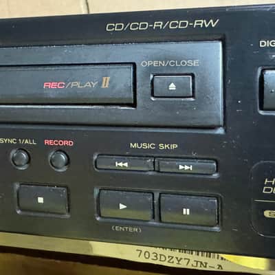 TEAC RW-D200 Dual CD Recorder Player CD-R CD-RW Tested Serviced No Remote image 2