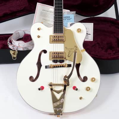 2018 Gretsch White Falcon Limited Edition 62 Reissue G6136T-62-LTD - White Finish - COA & Case Candy! image 1