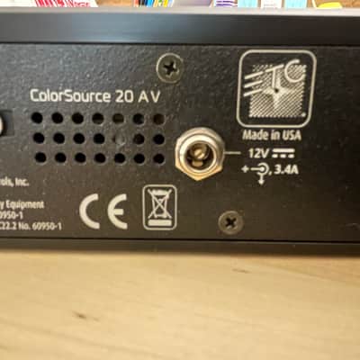 ETC 20-Fader ColorSource AV Console with Network, Audio, and Video image 8