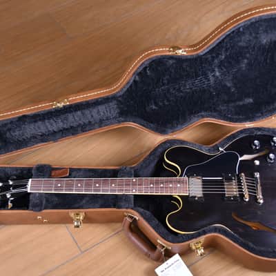 Gibson ES-335 Satin Trans Black image 3