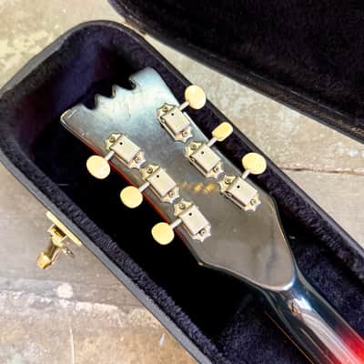 Mosrite Celebrity 3 c 1967 - Sunburst original vintage USA Mosley image 7