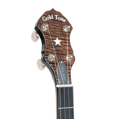 Gold Tone CB-100 Clawhammer Maple Neck Openback 5-String Banjo with Hard Case image 10