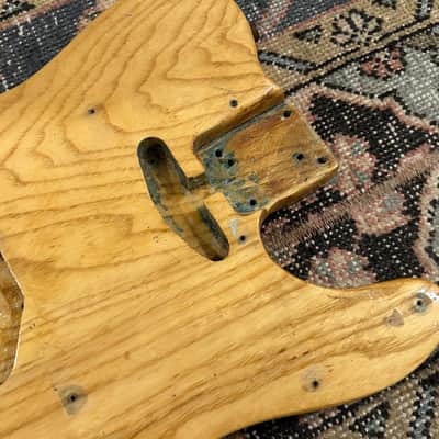 Vintage Fender Telecaster Body 1970’s Natural Refin image 2