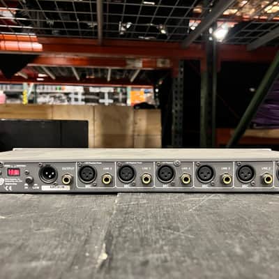 Nady RMX-6 Rackmount 6-Channel Microphone / Line Mixer 2010s - Silver image 2