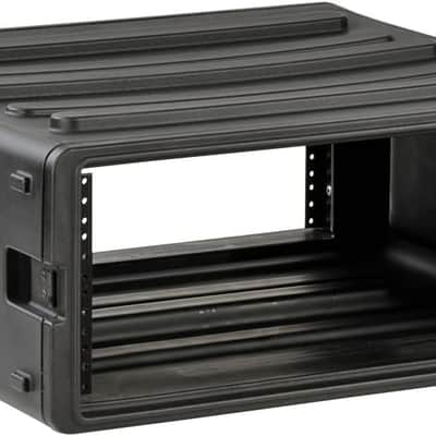 SKB Cases 4U rSeries Standard Roto Molded LLDPE Rack with Flush Carry Handles and Non-Slip Rubber Feet, Includes Rack Mount Screws image 4