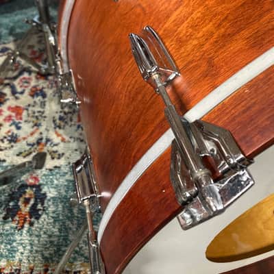 Tama Superstar, Neil Peart/RUSH Set 1978 - Mahogany image 8