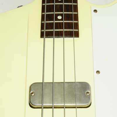 Orville by Gibson Thunderbird Cream Electric Bass Ref No 3702 image 4